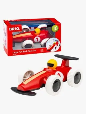 BRIO Stor Opptrekksfunksjon Racerbil 30308