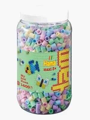 Hama Maxi Perlebøtte Blanding 52 1400 Stk
