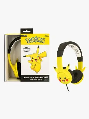 Pokémon Hodetelefoner med Øre 85dB Pikachu