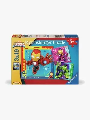 Ravensburger Iron Man & His Awesome Friends Puslespill 3x49 Brikker