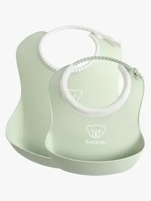 BabyBjörn Smekkesett, Powder Green