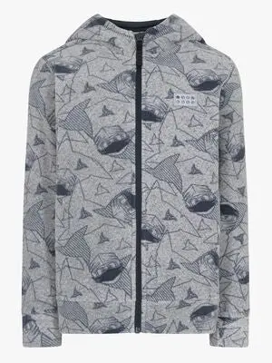 LEGO Wear Fleecejakke, Grey Melange