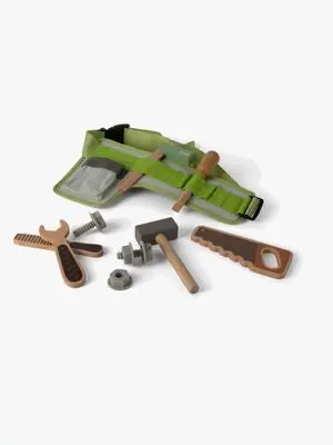 Dantoy Verktøybelte Wood In Gift Box