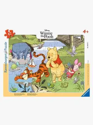 Ravensburger Puslespill Oppdag Naturen  med Ole Brumm 47 Brikker