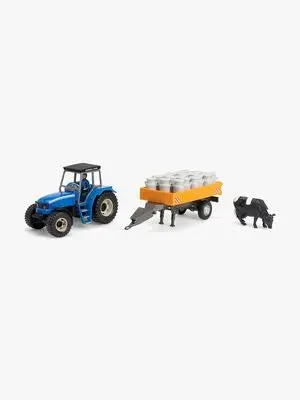 Alex's Garage Traktor Med Melkevogn