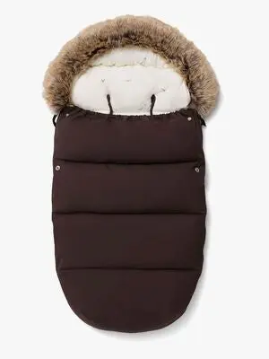 Beemoo Brisk Vintervognpose, Dark Brown/Swallow