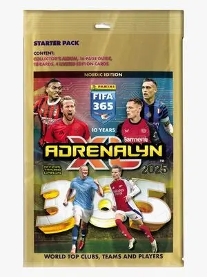 FIFA 365 Adrenalyn XL 2025 Samlekort Startpakke