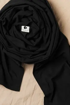  Bæresjal Solid Black