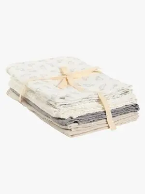 Pippi Musselinteppe 8-Pakk, Alloy