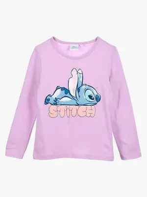 Disney Stitch T-skjorte, Lilla