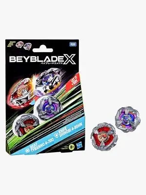 Beyblade Beat Tyranno & Knife Shinobi Spinnere 2-Pakk