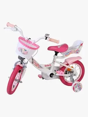 Volare Unicorn Sykkel 12 Tommer, Hvit