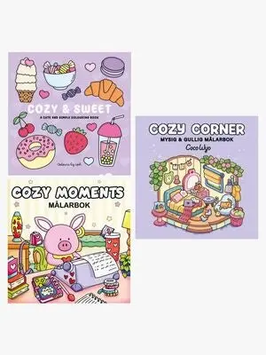 Cozy Fargeleggingsboksett Sweet Moments
