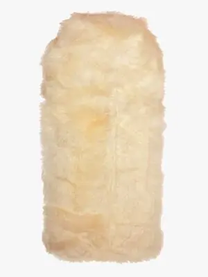 Bozz Sittepute Lammeskinn Langhåret, White