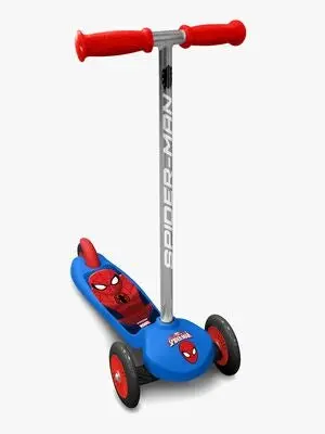 Marvel Spider-Man Sparkesykkel Trehjuling Steering