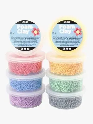 Foam Clay Large Blandede Farger