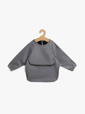 Beemoo CARE Bib Langermet Smekke, Dark Grey