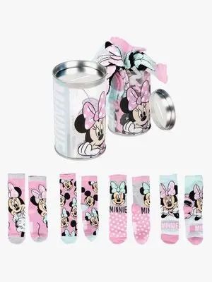 Disney Minni Mus Sokker 4-Pakk