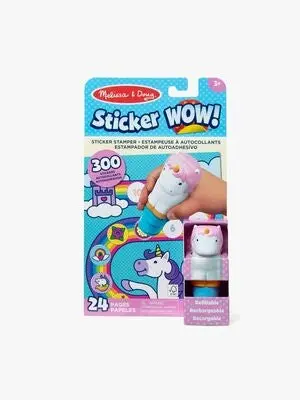 Melissa & Doug Sticker WOW! Aktivitetsbok Enhjørning