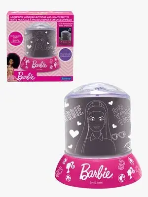 Barbie Nattlampe med Projektor & Høyttaler