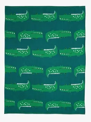 Bizzi Growin Strikketeppe Aio Baby, Rocka Croc