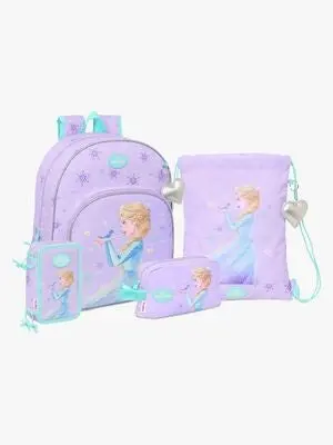 Disney Frozen Ryggsekk 19L, Gympose, Kjøleveske & Pennal, Spirit
