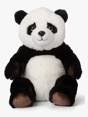 Sittende panda, kosedyr 22 cm