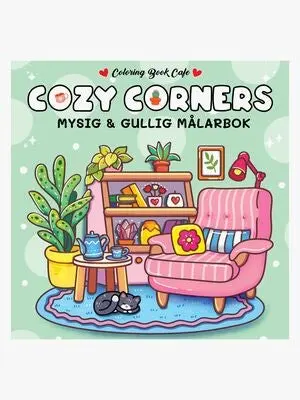 Legind A/S Cozy Corners Fargeleggingsbok