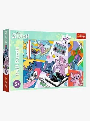 Trefl Lilo & Stich Puslespill 100 Brikker
