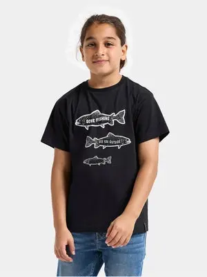 Didriksons Mynta T-skjorte, Black
