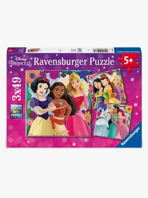 Ravensburger Disney Princess Puslespill 3x49 Brikker