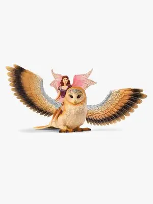 Schleich 70789 Ugle Fairy in Flight on Glam Owl