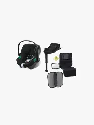 Cybex Aton B2 i-Size Babybilstol Inkl. Base & Tilbehør, Volcano Black