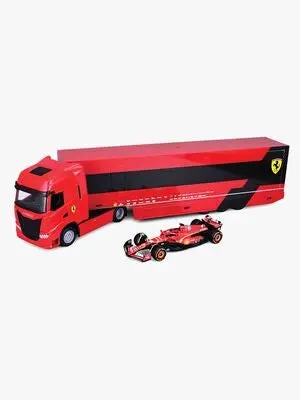 F1 Ferrari Racing Iveco S-Way 570 Transportsett med SFR SF-24 Lecleec #16 1:43