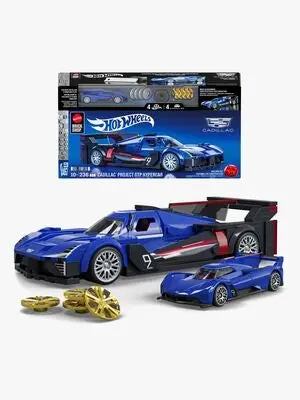 Mattel Brick Shop Hot Wheels Speed Series Brick Shop Hot Wheels Byggesett Cadillac Project GTP Hypercar 236 Deler