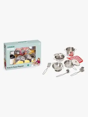 Junior Home Lekesett Gryter & panne 10 Deler