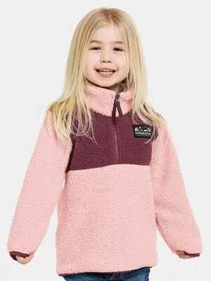 Didriksons Gosig Fleecetrøye, Dusty Pink
