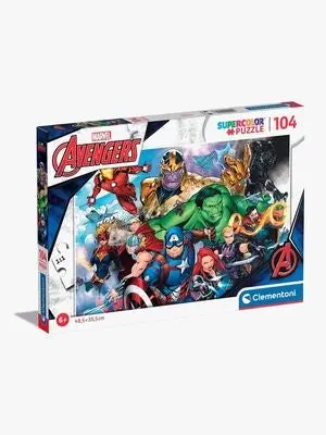 Marvel Avengers Puslespill 104 Brikker