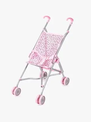 Bayer Design Dukkevogn Trille Leopard, Rosa