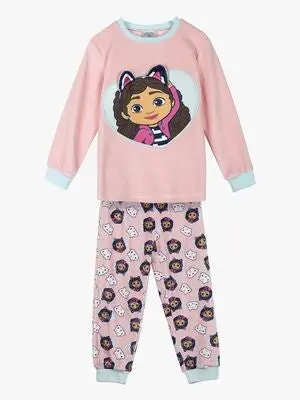 Gabby's Dollhouse Pysjamas, Rosa