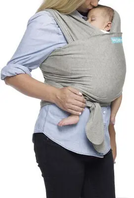Moby Classic Bæresjal, Heathered Grey
