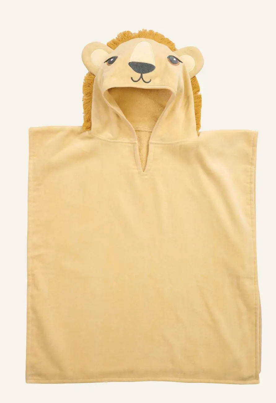 Lion poncho gul