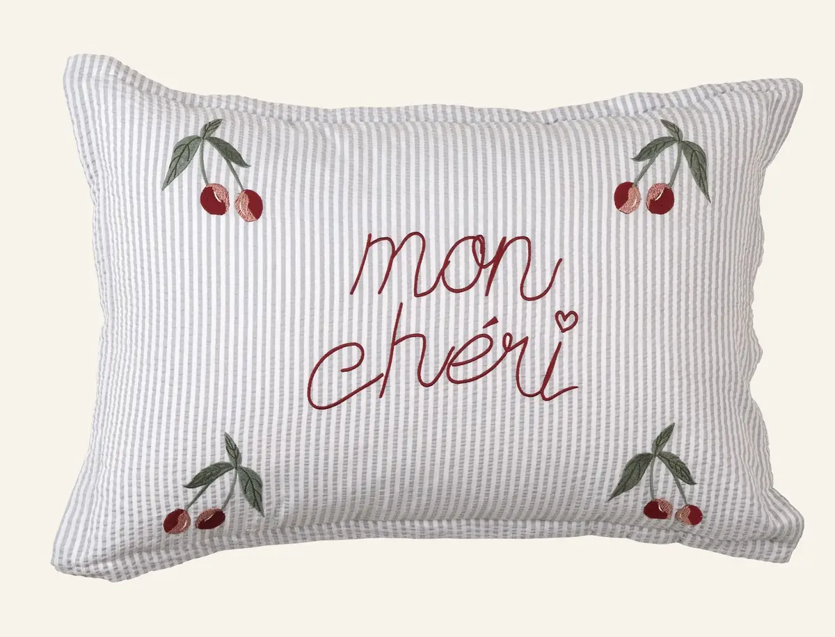 Mon Cheri bomull putevar blå