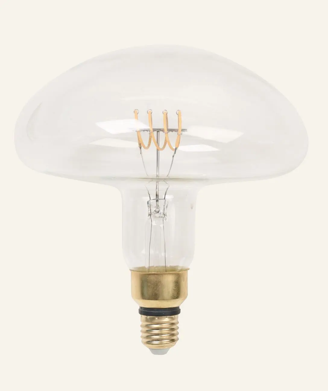 Dome E27 4W DIM lyspære transparent