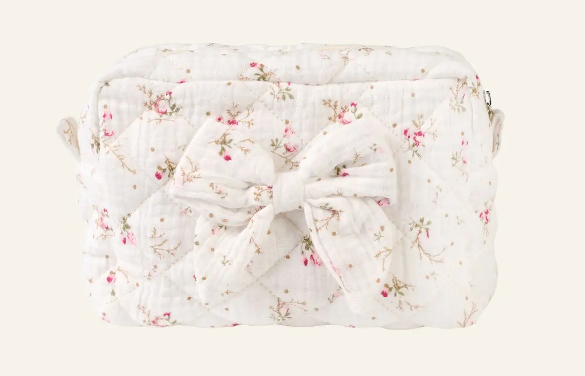 Sweet Bow toalettmappe hvit