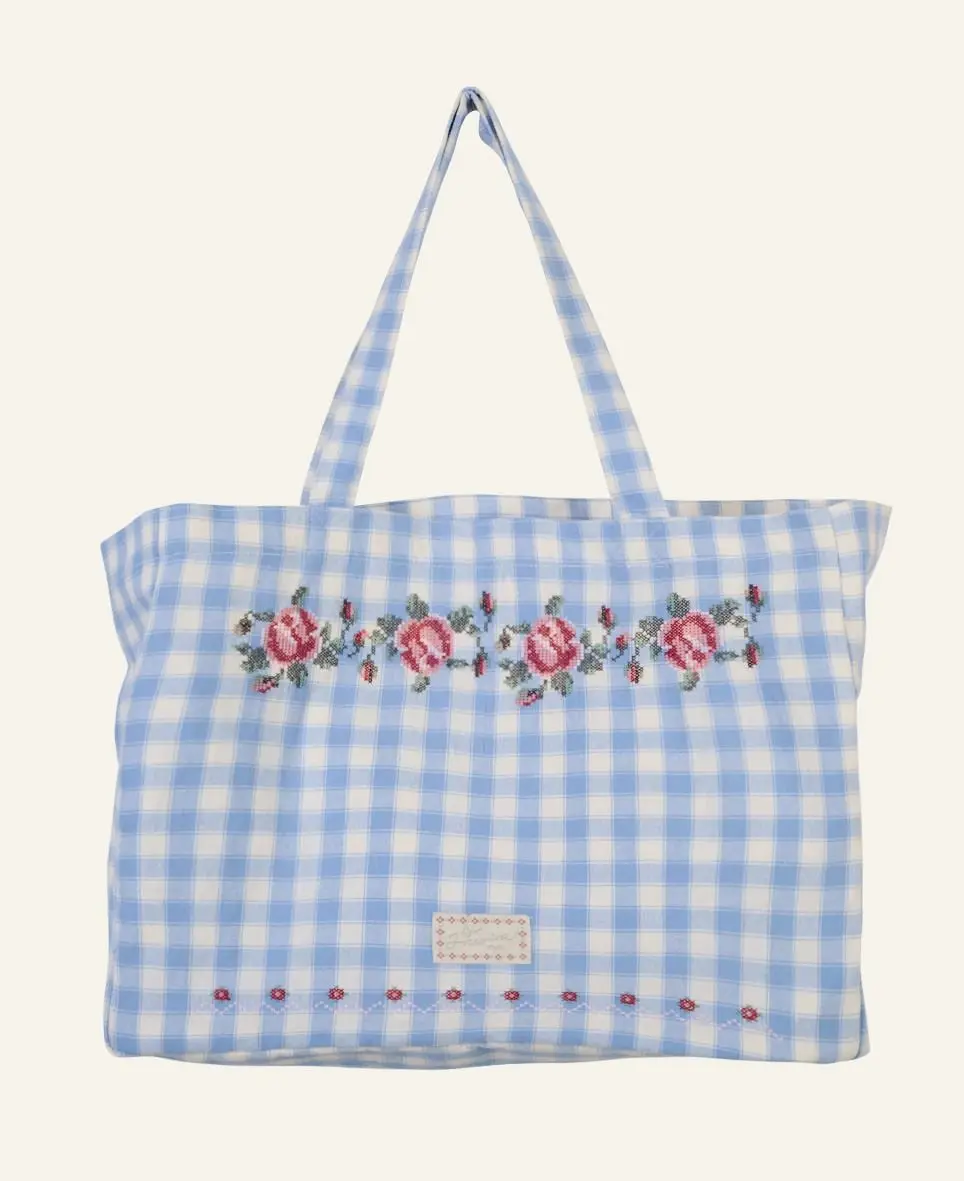 Adea totebag lys blå