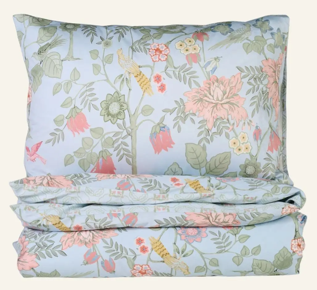 Eden Spring sengesett multi blå