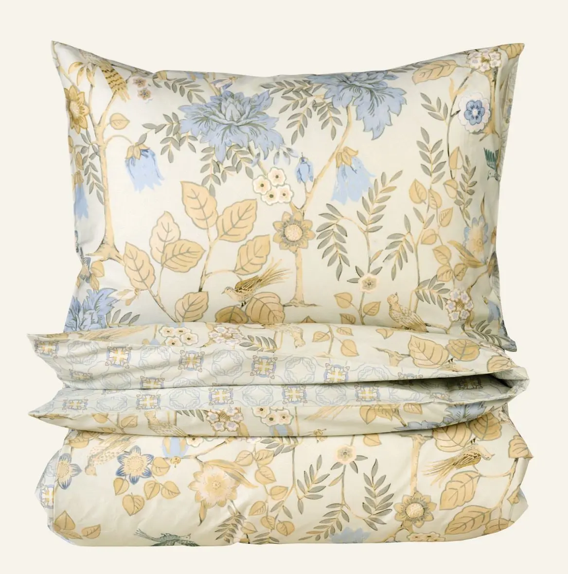 Eden Summerbird sateng sengesett multi grønn