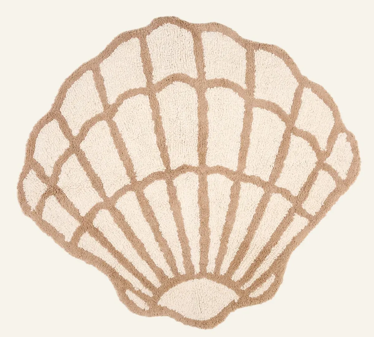 Sea Shell badematte offwhite
