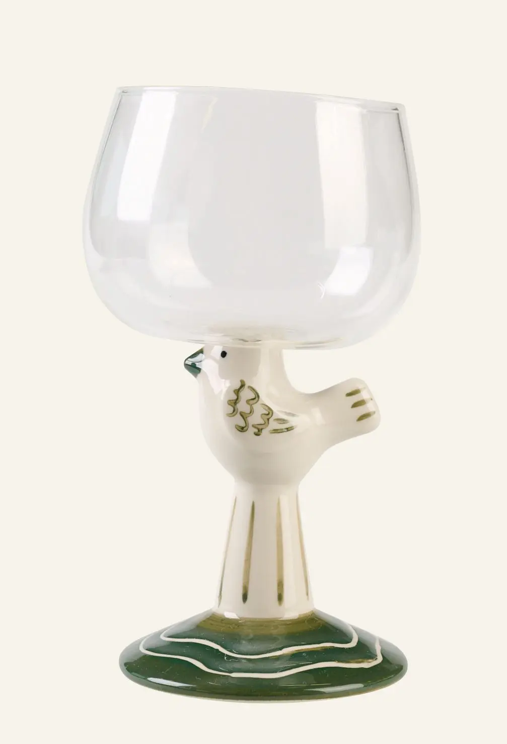 Pip glass grønn